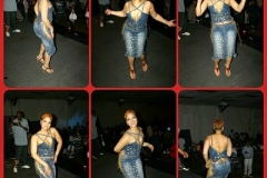 Custom Blue Jean outfit