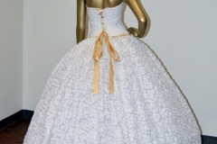 Tux Wedding Gown Back