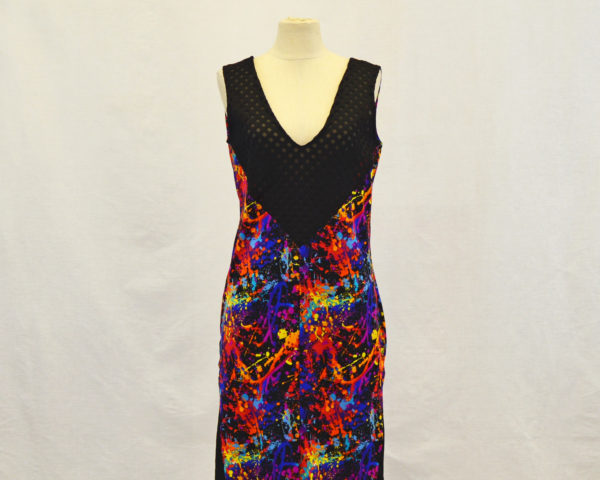 Rainbow Splatter Dress 01