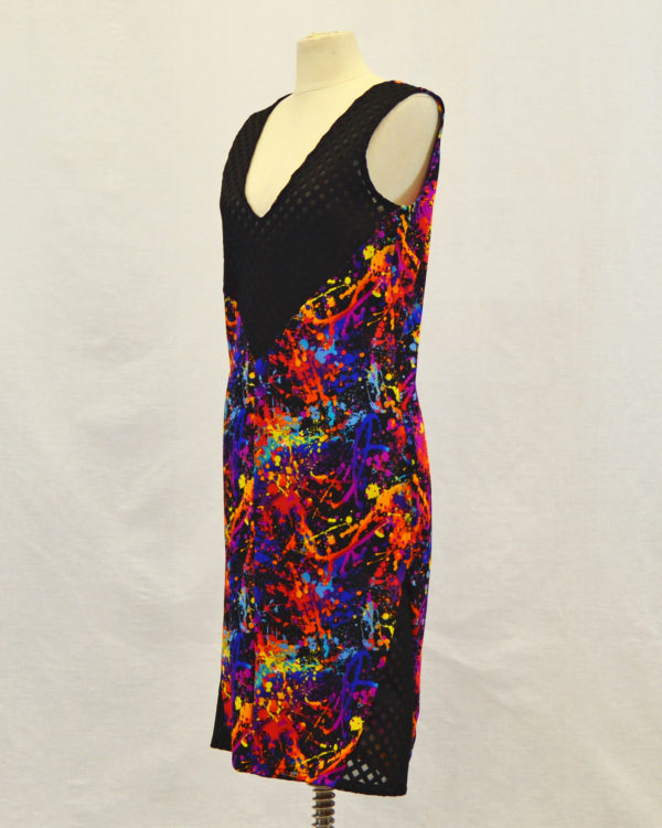 Rainbow Splatter Dress 03