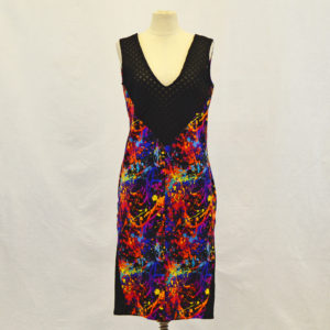 Rainbow Splatter Dress PM01