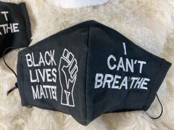 Black Lives Matter & I Cant Breathe Embroidered