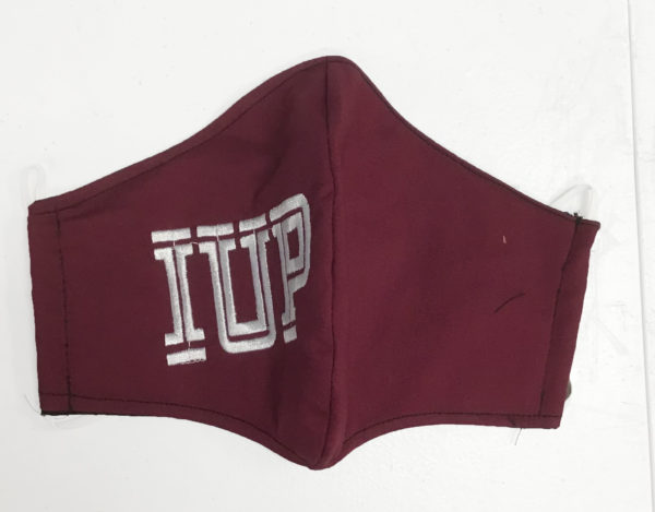 IUP Initials Only Burgundy